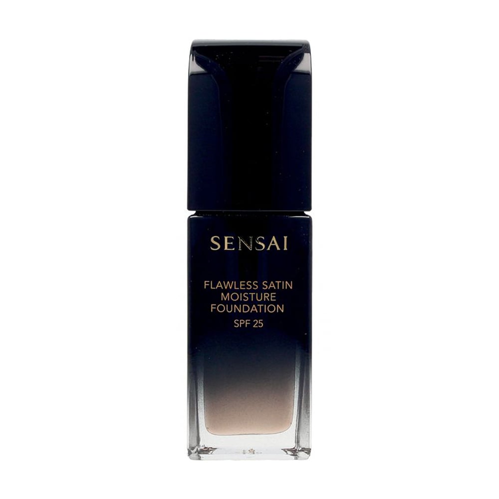 Рідка тональна основа для обличчя Sensai Flawless Satin Moisture Foundation, SPF 25, FS202 Ochre Beige, 30 мл